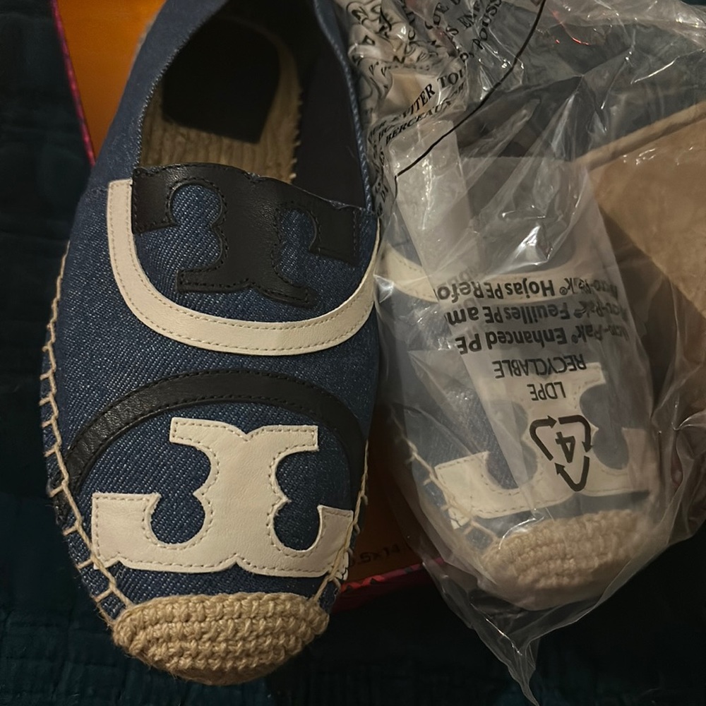 NIB Tory Burch espadrille